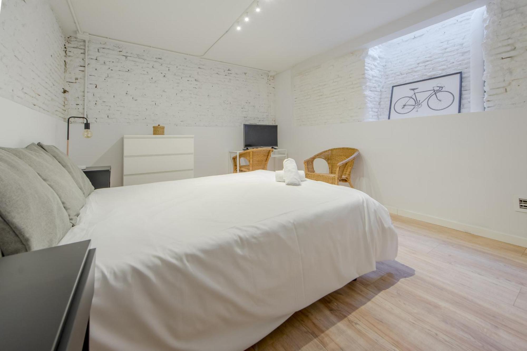Modern Apt Para 7Pax En Chamberi-Ponzano Madrid Eksteriør billede