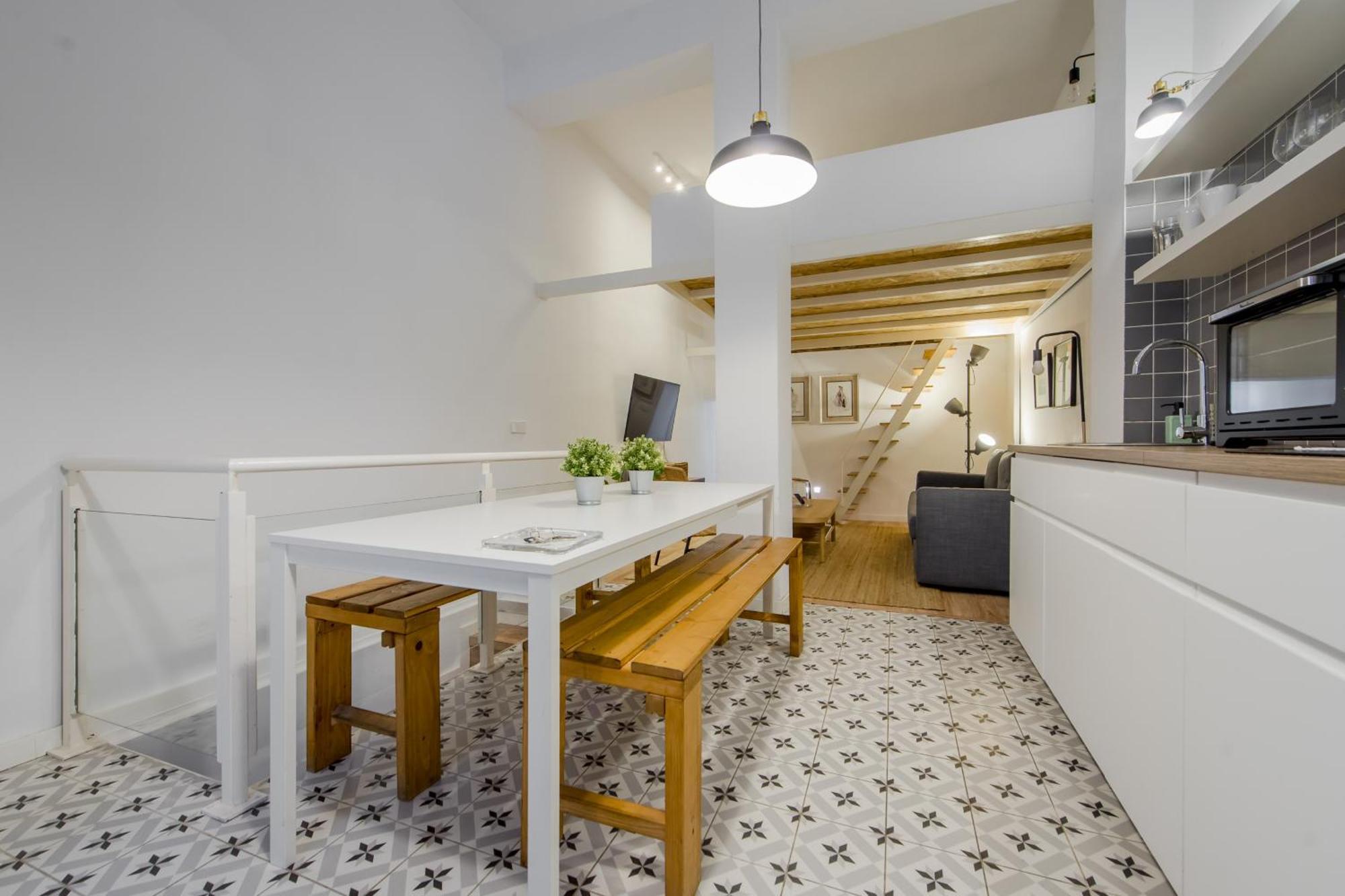 Modern Apt Para 7Pax En Chamberi-Ponzano Madrid Eksteriør billede