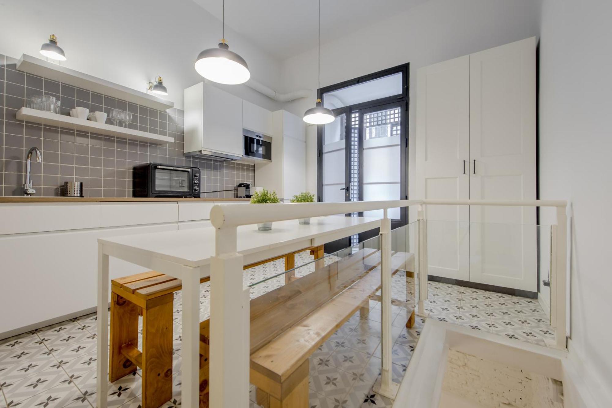 Modern Apt Para 7Pax En Chamberi-Ponzano Madrid Eksteriør billede