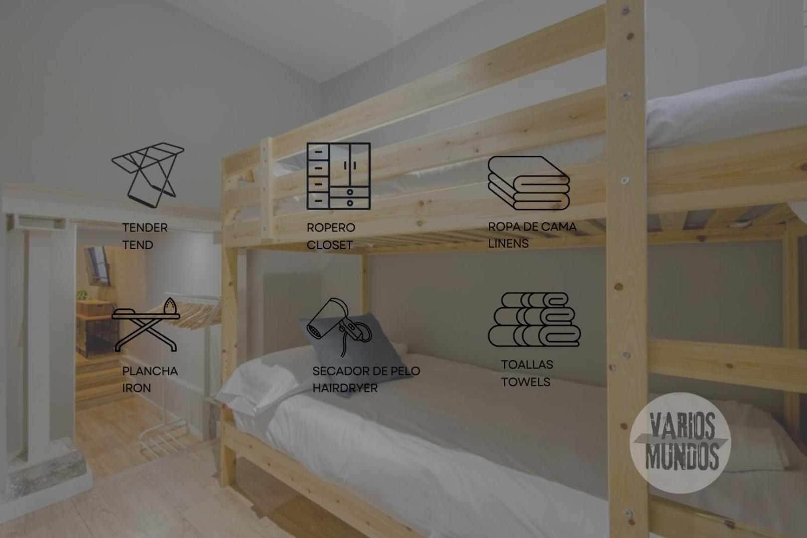 Modern Apt Para 7Pax En Chamberi-Ponzano Madrid Eksteriør billede