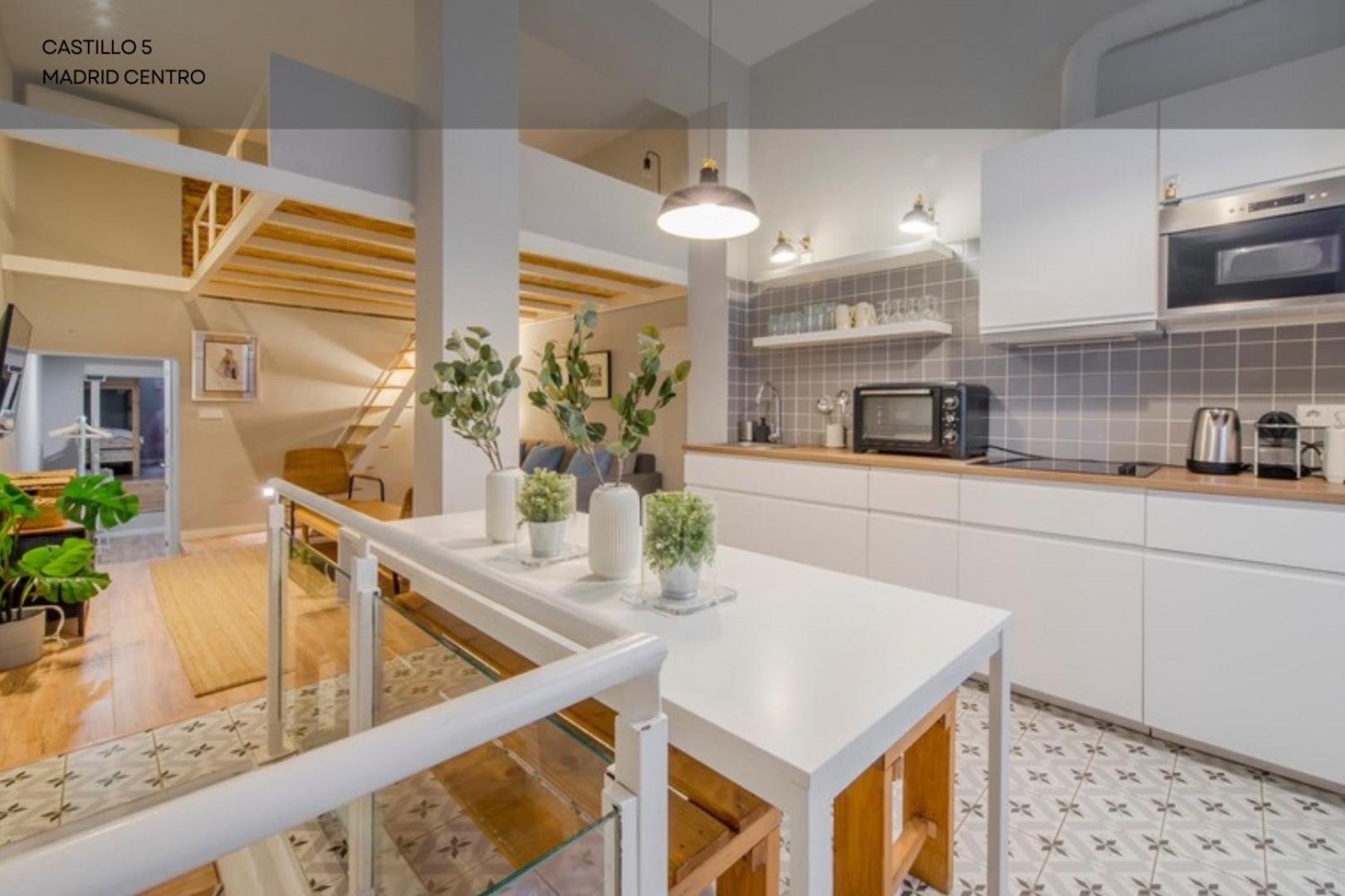 Modern Apt Para 7Pax En Chamberi-Ponzano Madrid Eksteriør billede