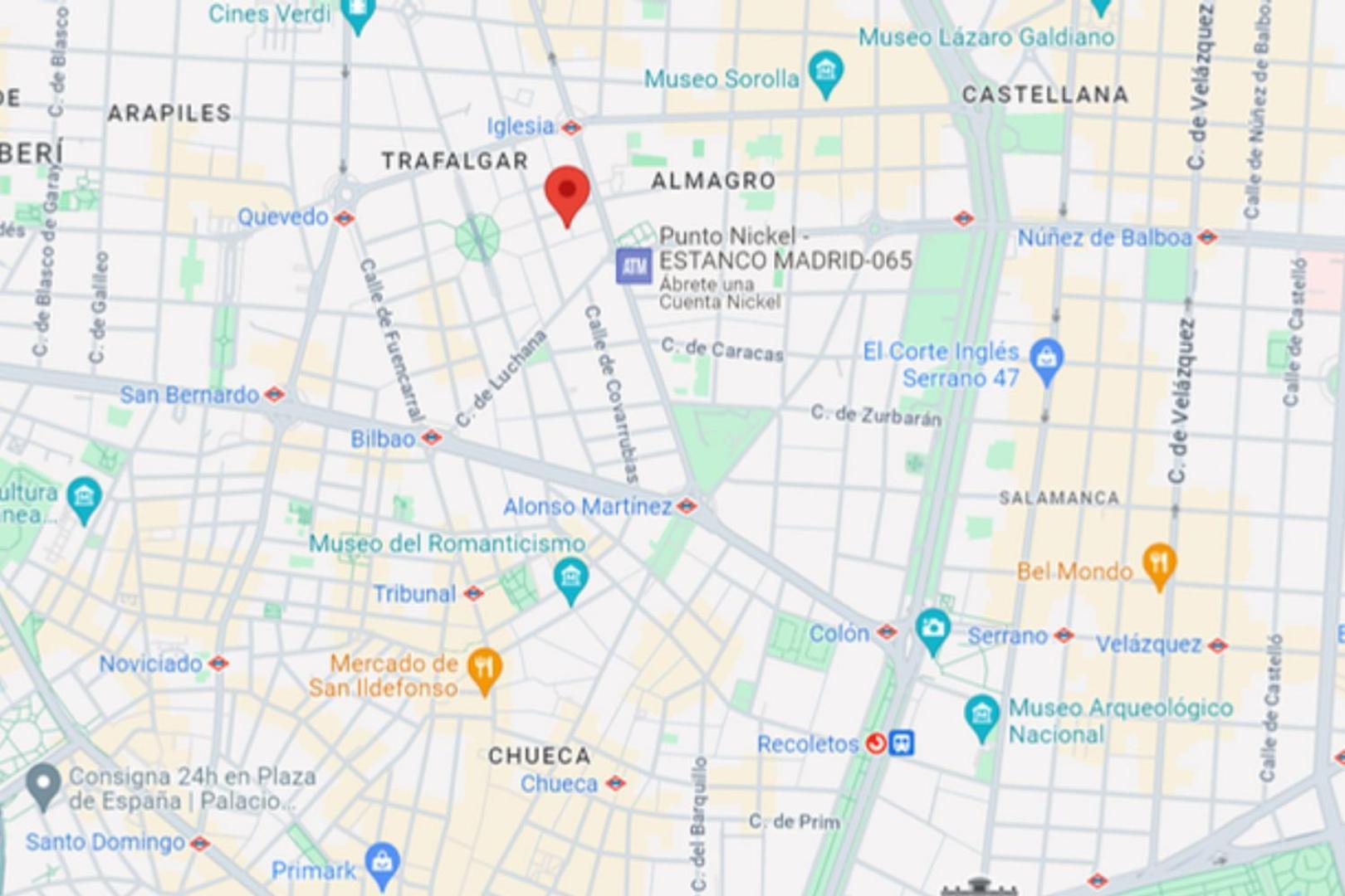 Modern Apt Para 7Pax En Chamberi-Ponzano Madrid Eksteriør billede